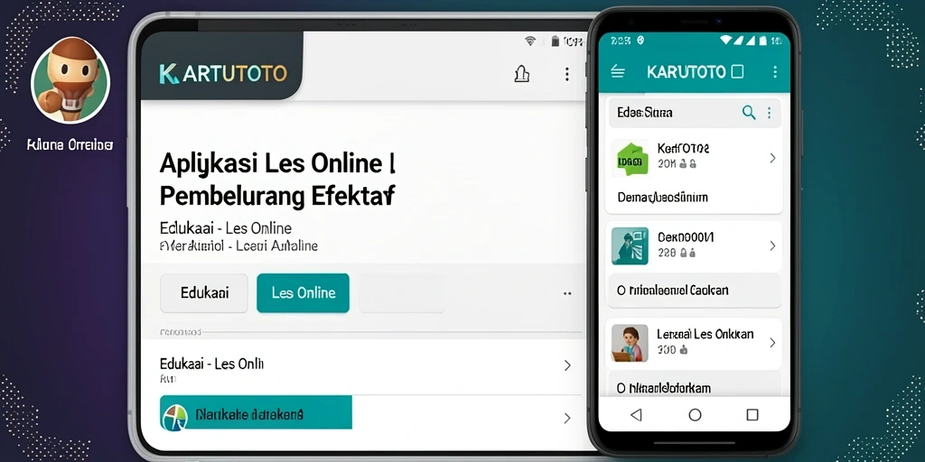 Tampilan antarmuka KARTUTOTO yang interaktif dan mudah dipahami.