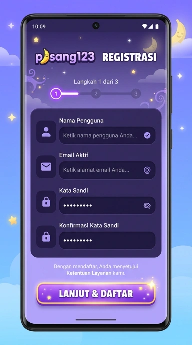 Tampilan halaman daftar pisang123